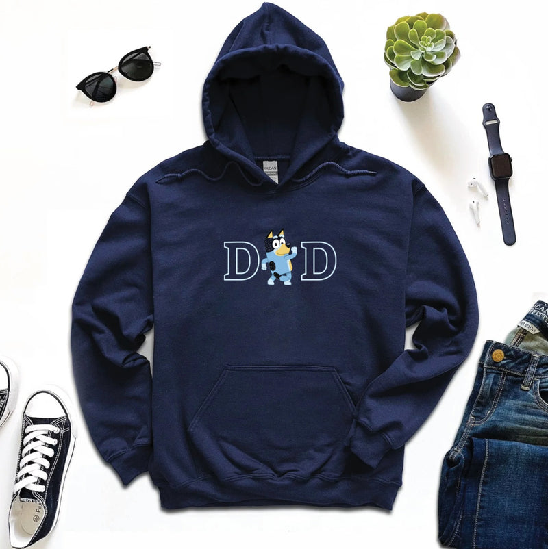 Bluey The Dog Dad Hoodie