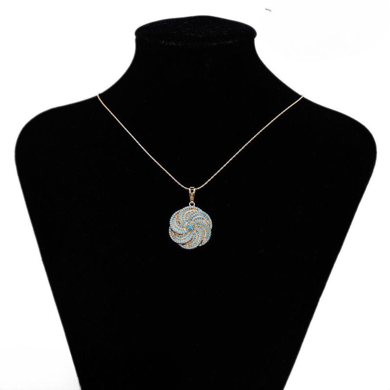 Vera Zircon Pendant with Necklace