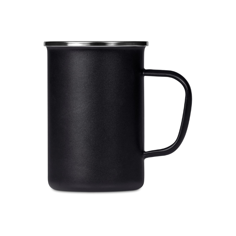 Serendipio Canyon Enamel Coffee Mug – 600ml -Black