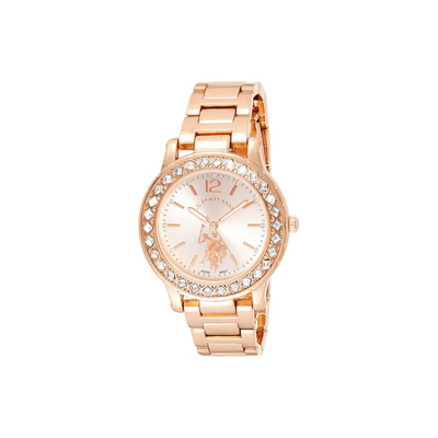 U.S. Polo Assn. Women's Analog Quartz Watch with Alloy Strap