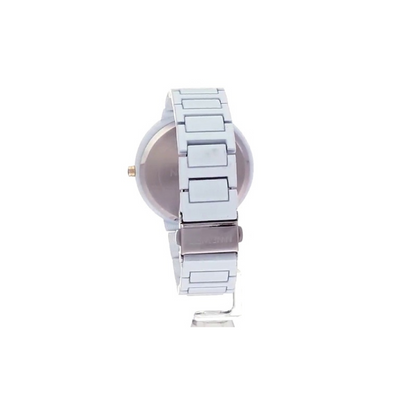 Nine West Women's Rubberized White Bracelet Watch