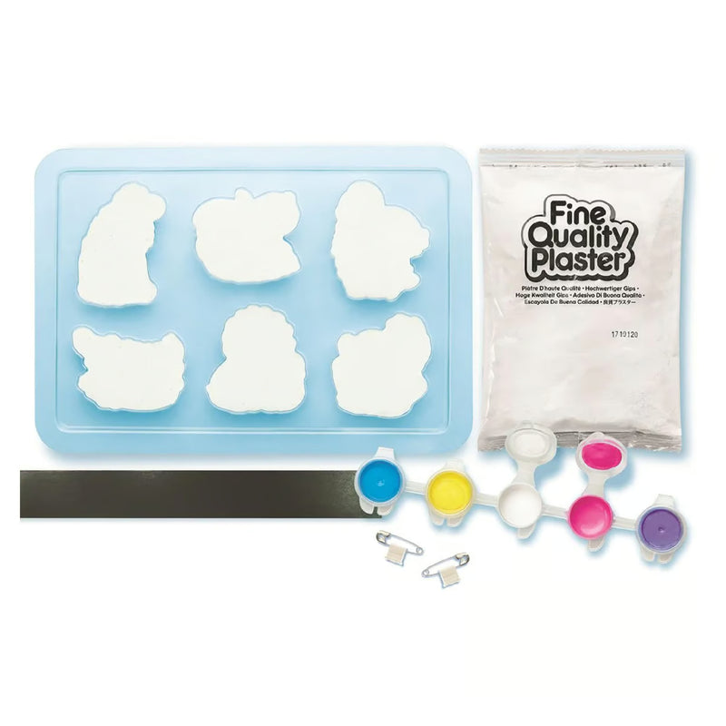 Zoo Animals; Mould And Paint Kit.