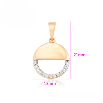 Mariana Gold Pendant with Necklace