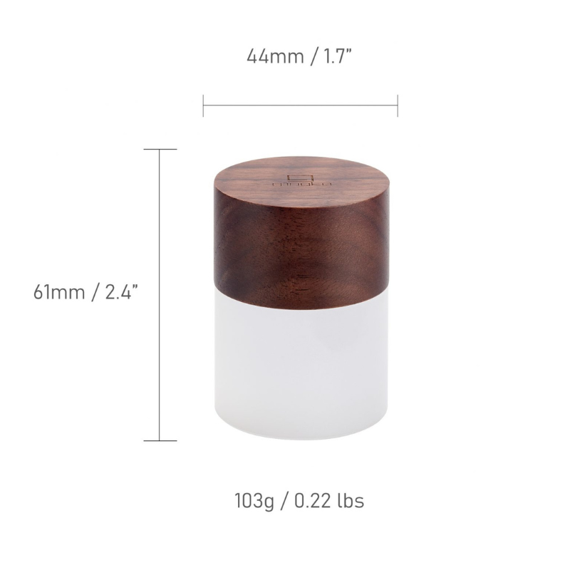 Gingko Mini Lemelia Light - Walnut Wood