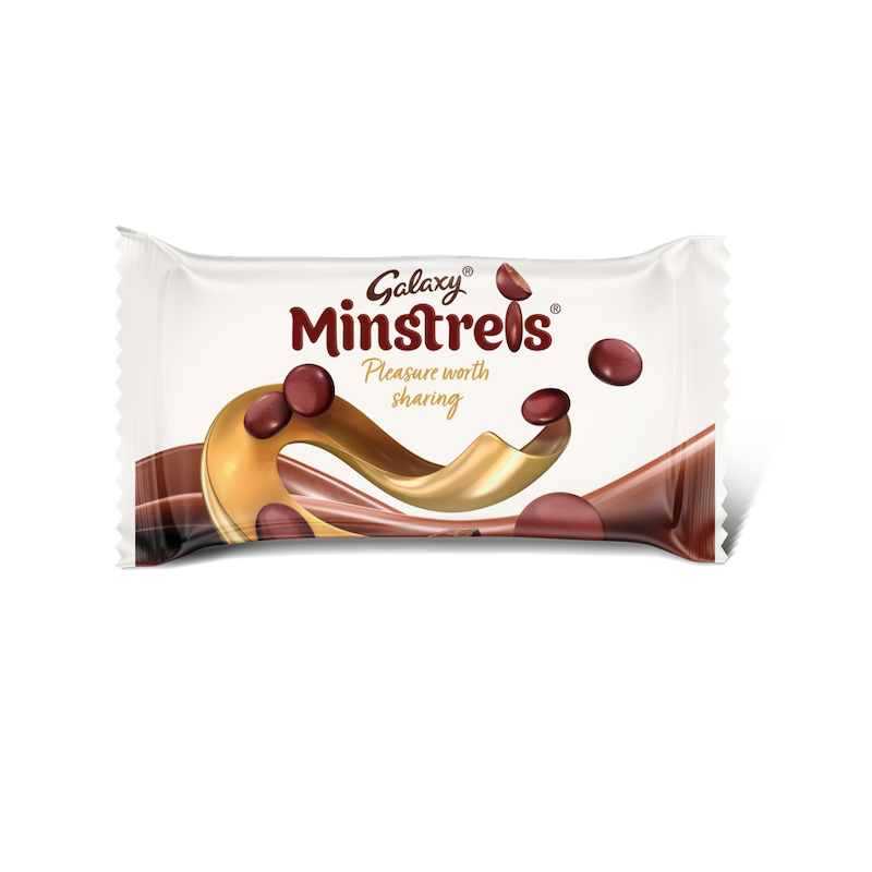 Galaxy Minstrels Milk Chocolate Buttons Bag 42g