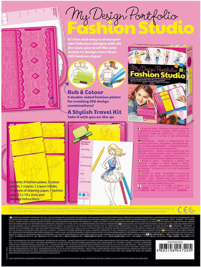 4M My Design Portfolio Fashion Studio Age 5Y+