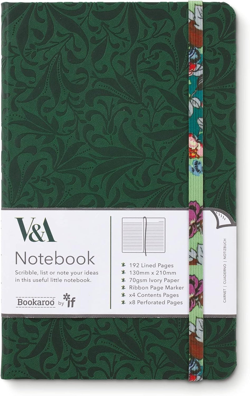 IF V&A Bookaroo A5 Journal - Sundour Pheasant