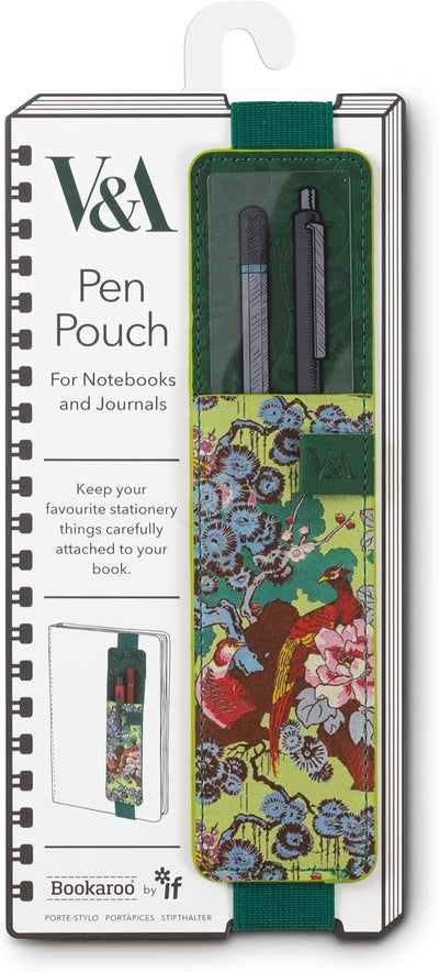 V&A Bookaroo Pen Pouch - Sundour Pheasant