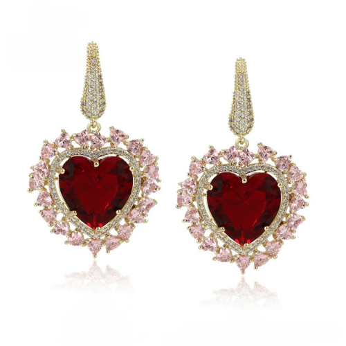 Katerina Garnet Earrings