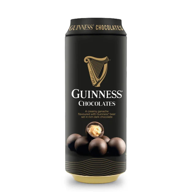 Guinness Dark Chocolate Truffles Can 125g