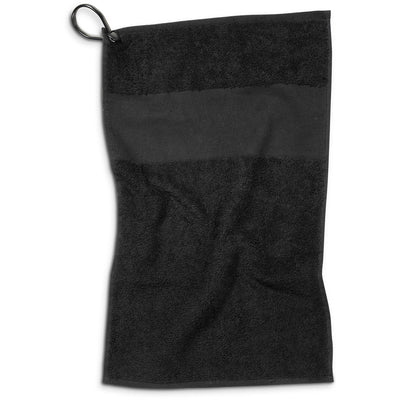 Erinvale Golf Towel - Black