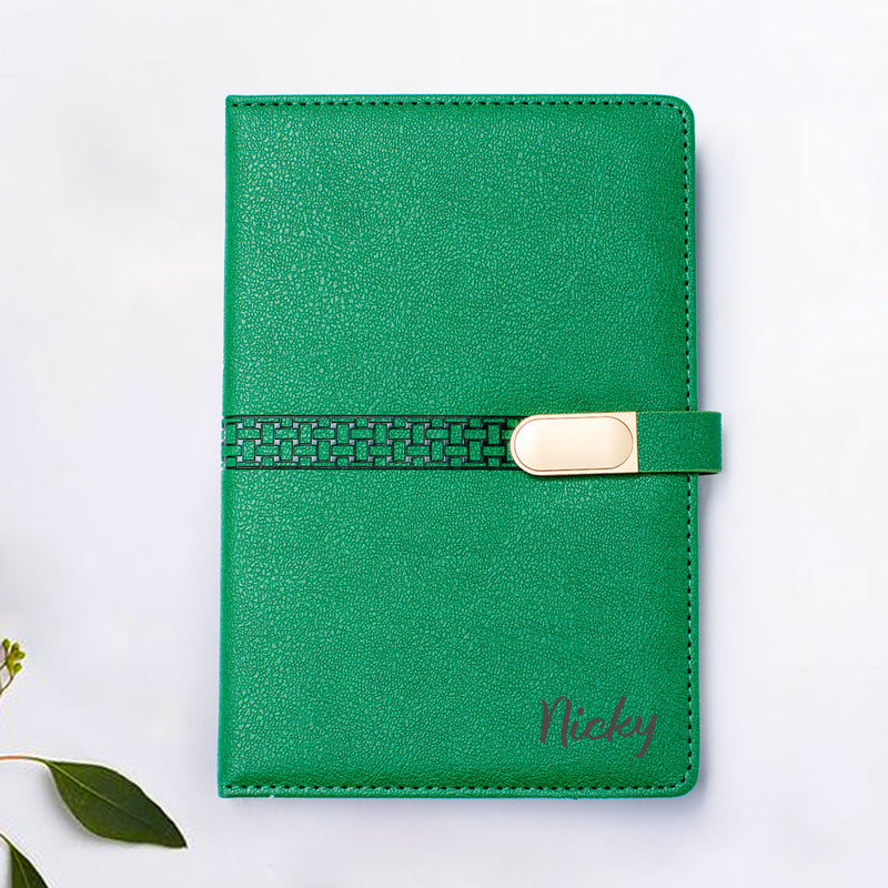 Personalised Leathersque A5 Notebook