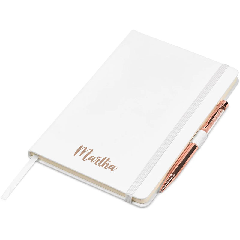 Hailford Notebook & Pen Set - White