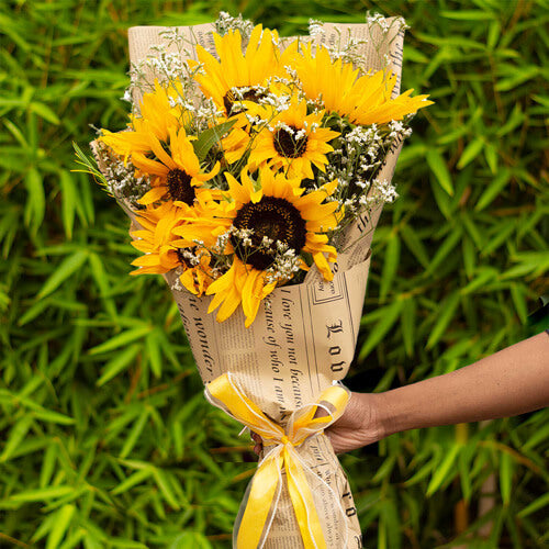 Honey Bunch Sunflower Bouquet