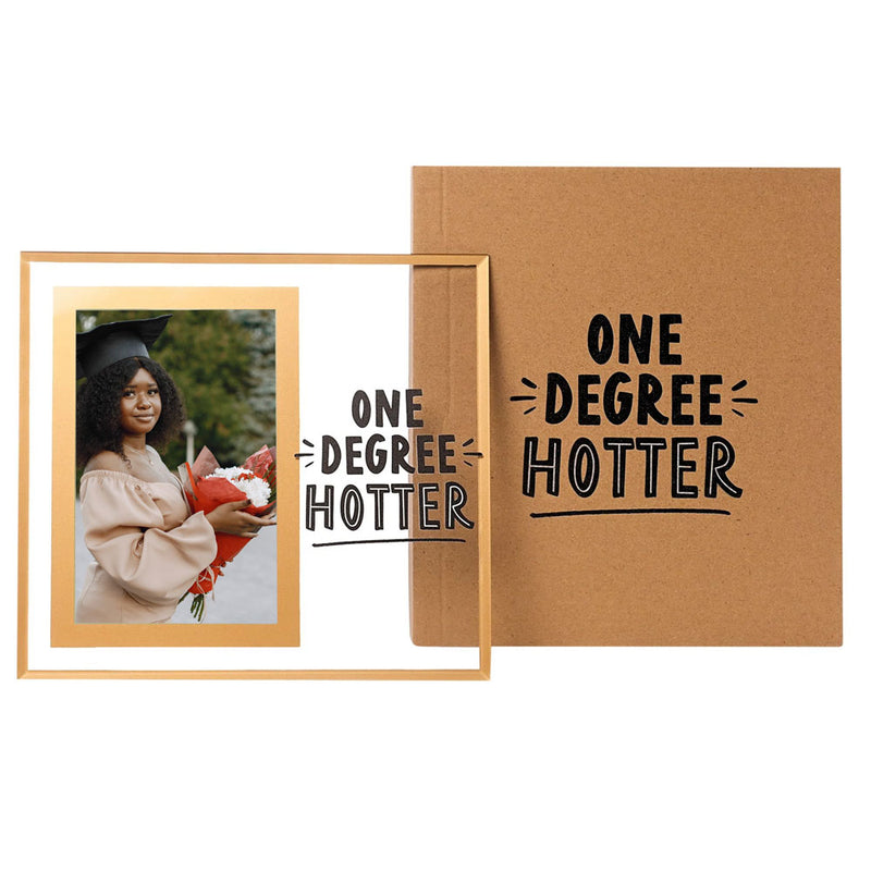 Hullabaloo Graduation Photo Frame - One Degree Hotter! 4"x6"
