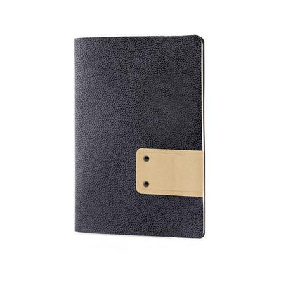 Santhome® A5 Leatherette Journal - Black