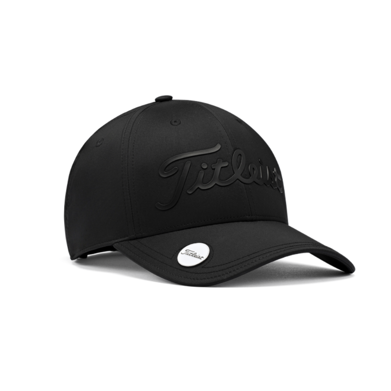 Players Performance Ball Marker Cap - Black