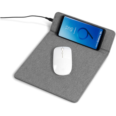 Redox Mouse Pad With Wireless Charger - Grey