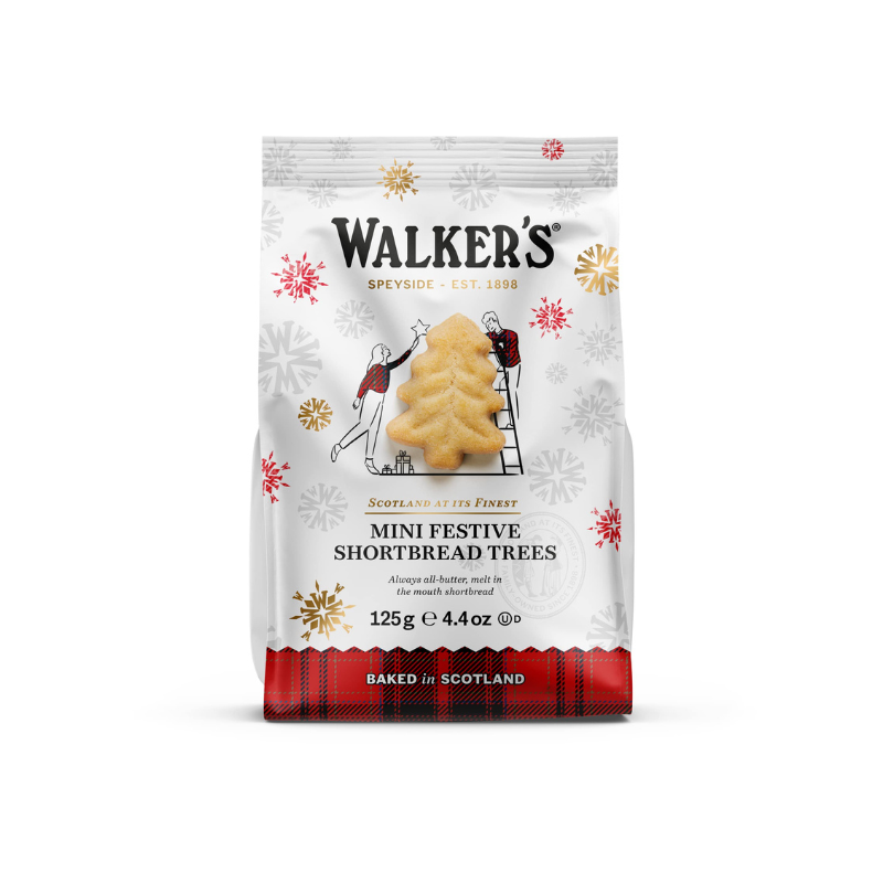 Walkers Mini Festive Shortbread Tree 125g