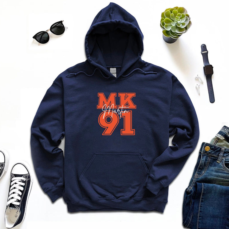 Personalised Name & Year Hoodie