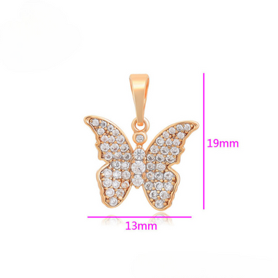 Scarlett Butterfly Pendant With Necklace