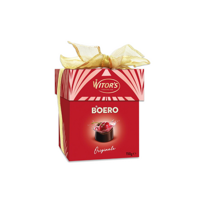 Witor's Boero Dark Choc with Cherry & Liquores 150g