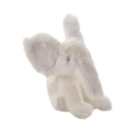 Bambino White Plush Elephant Small - 13cm