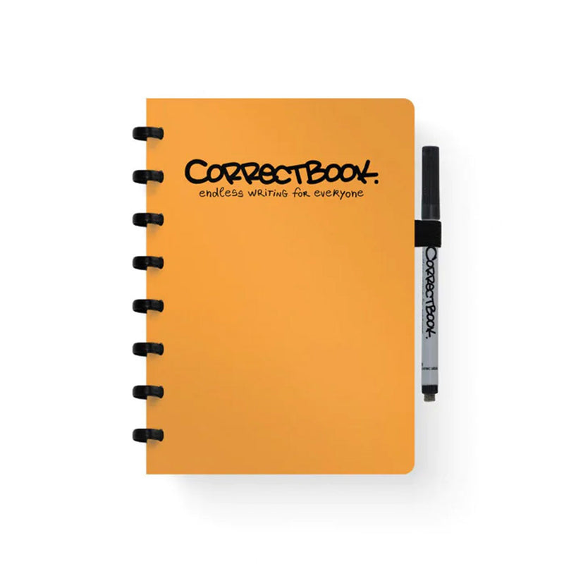 Correctbook A5 Notebook – Peachy Orange