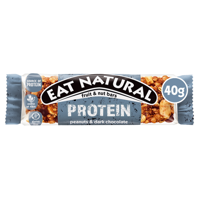 Eat Natural Protein Peanuts & Dark Chocolate Fruit & Nut Bar 40g