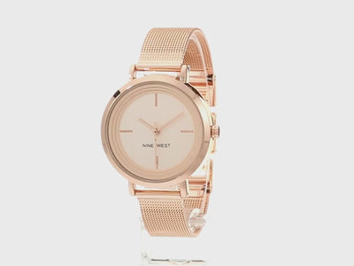 Nine West Women's Mesh Bracelet Watch