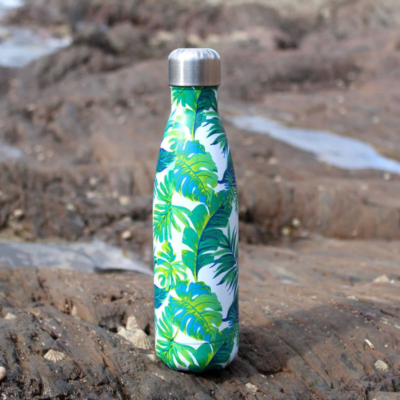 Palm Leaf Vacuum Water Bottle - 500ml