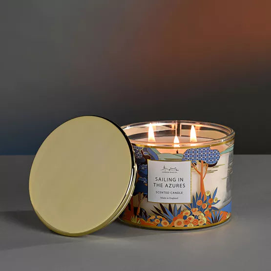 Sailing In The Azures 3 Wick Candle – 369g