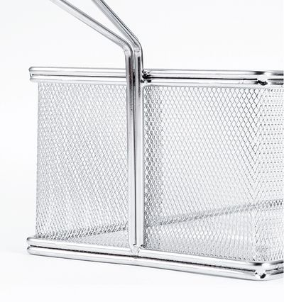 Rectangle Stainless Steel Low Boy Fry & Appetizer Basket