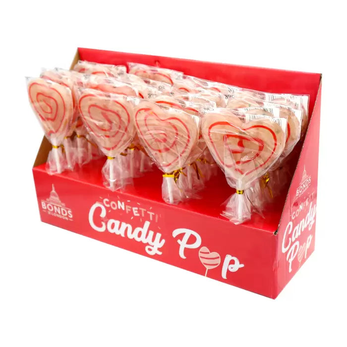 Bonds Confetti Heart Candy Pop, 50g