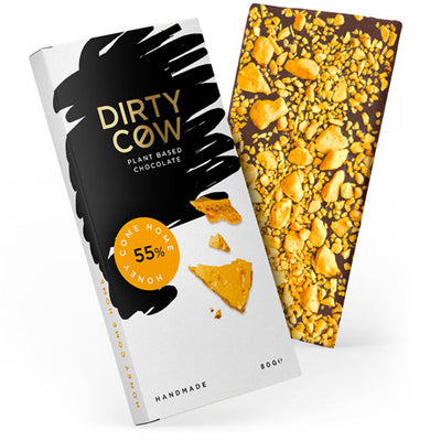 Dirty Cow Plant Based  Chocolate Bar-Honey Come Home