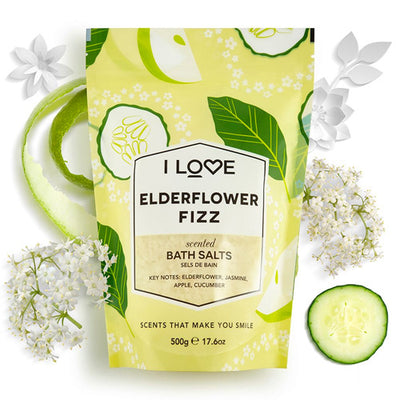 Elderflower Fizz Bath Salts 500g