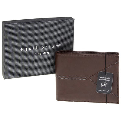 Modern V Stitched Wallet