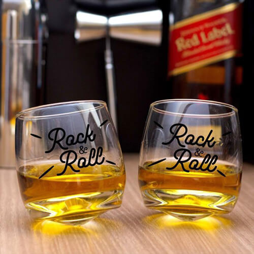 Rocking Rock Glasses (set of 2)