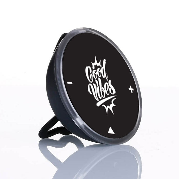 Good Vibes Bluetooth Speaker with Light up Logo