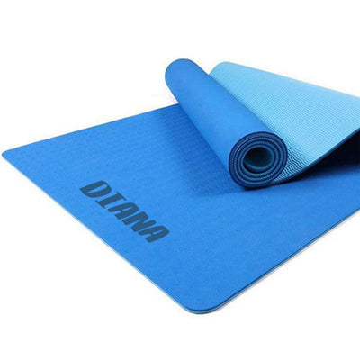 Personalised Blue Yoga Mat