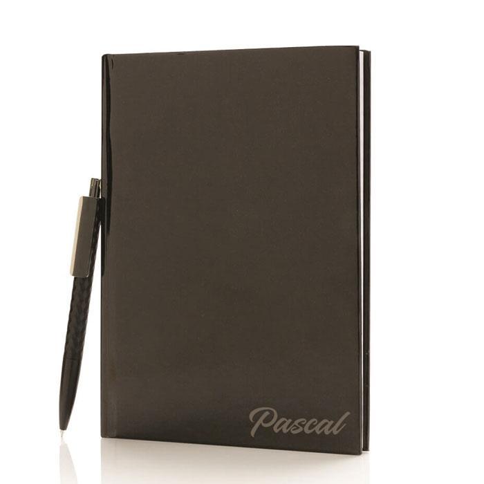 Classic Personalised A5 Hard Cover Notebook With Pen